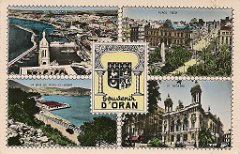 156-Carte Souvenir d'Oran
